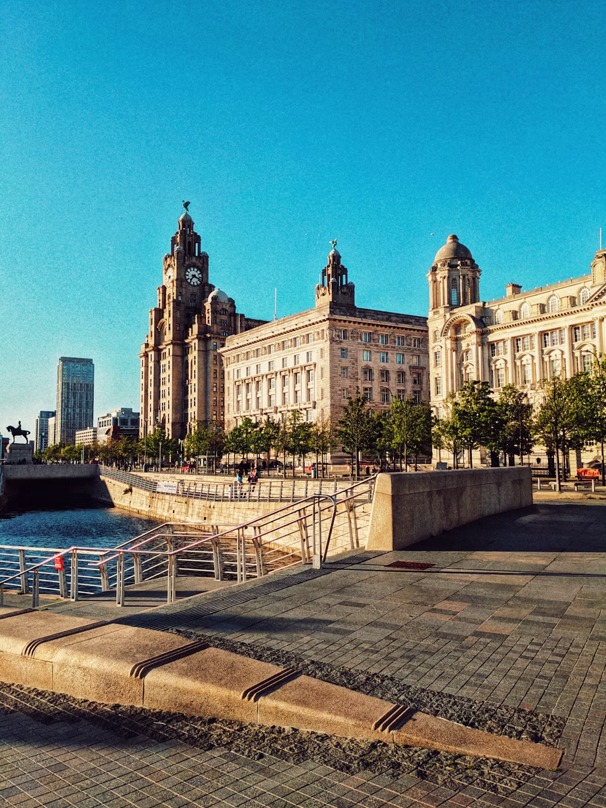 Waterfront building on the Liverpool skyline
